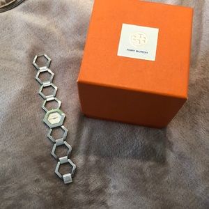 Tory Burch Amelia hectagon watch